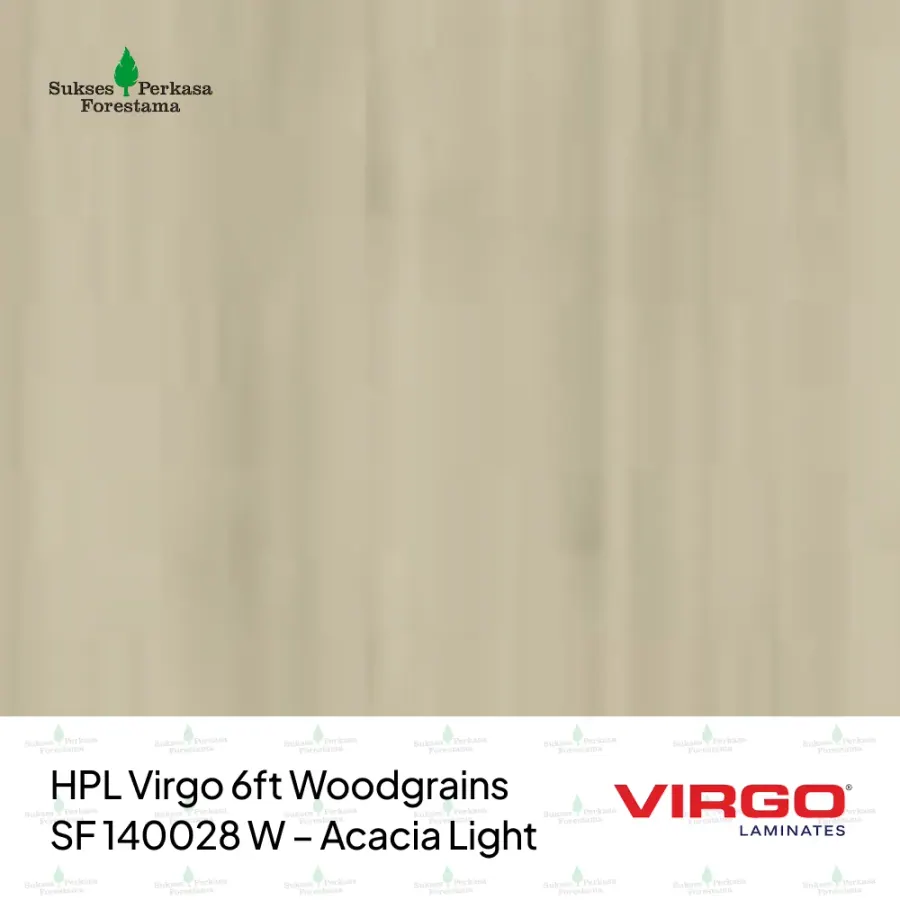 HPL Virgo 6ft Woodgrains SF 140028 W – Acacia Light