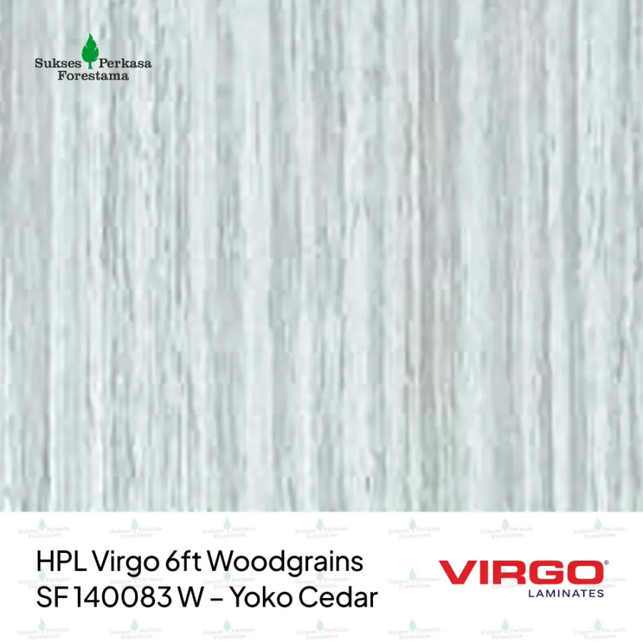 HPL Virgo 6ft Woodgrains SF 140083 W – Yoko Cedar