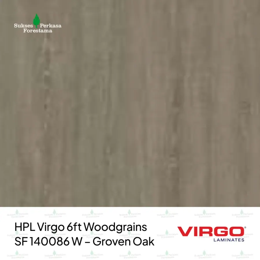 HPL Virgo 6ft Woodgrains SF 140086 W – Groven Oak