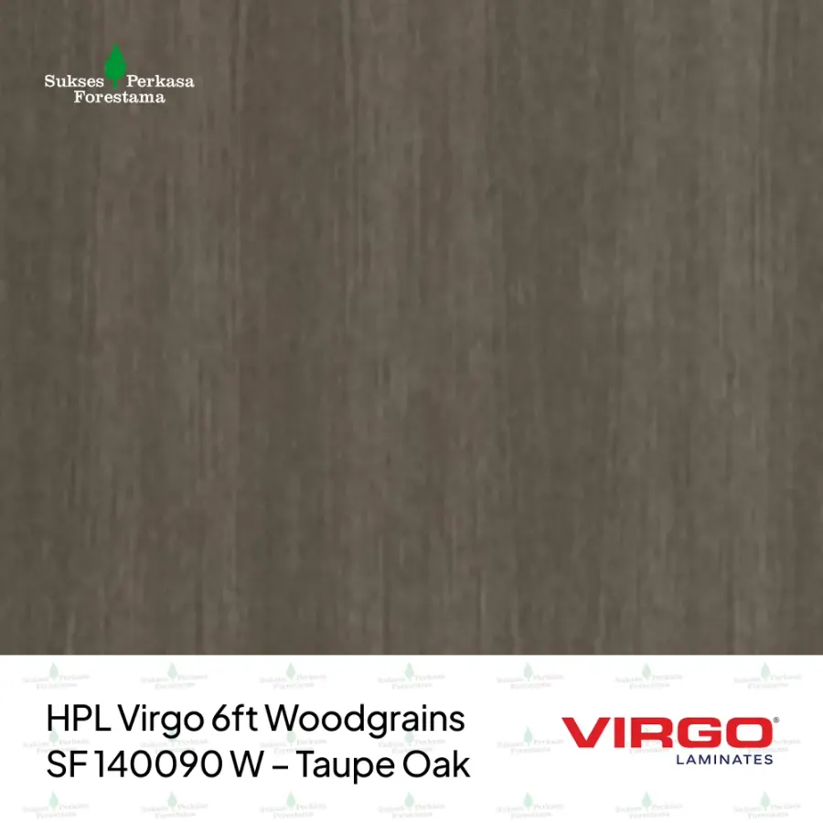 HPL Virgo 6ft Woodgrains SF 140090 W – Taupe Oak