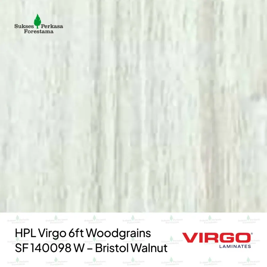HPL Virgo 6ft Woodgrains SF 140098 W – Bristol Walnut