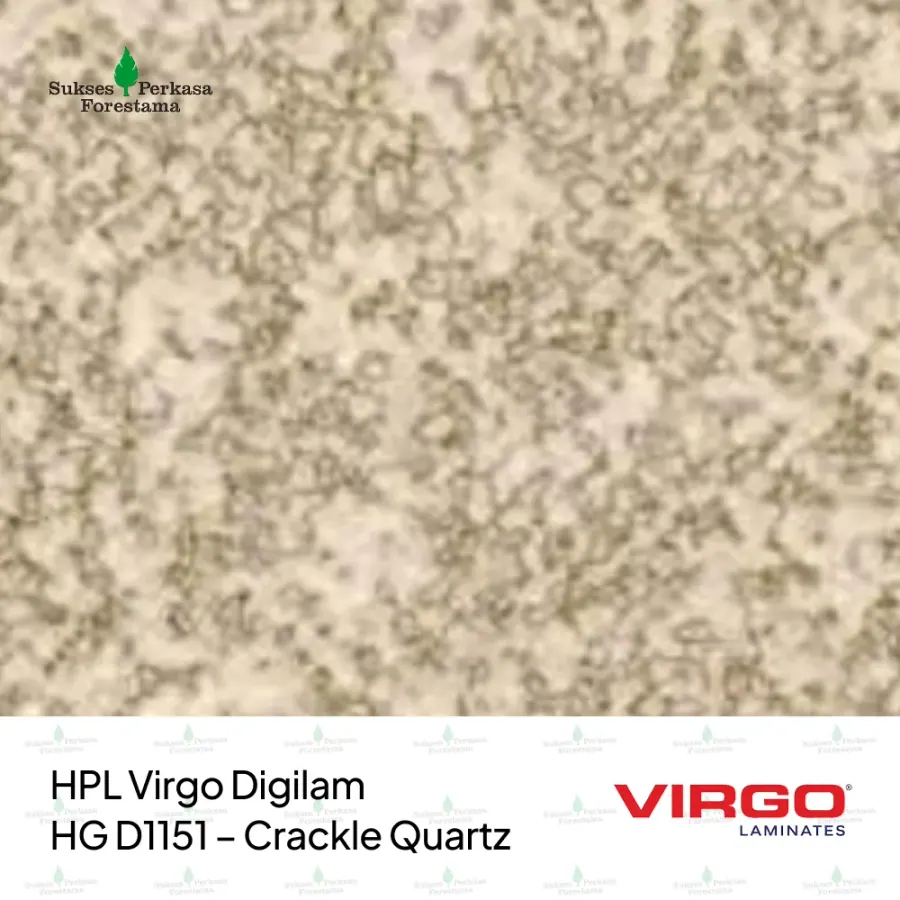 HPL Virgo Digilam HG D1151 – Crackle Quartz