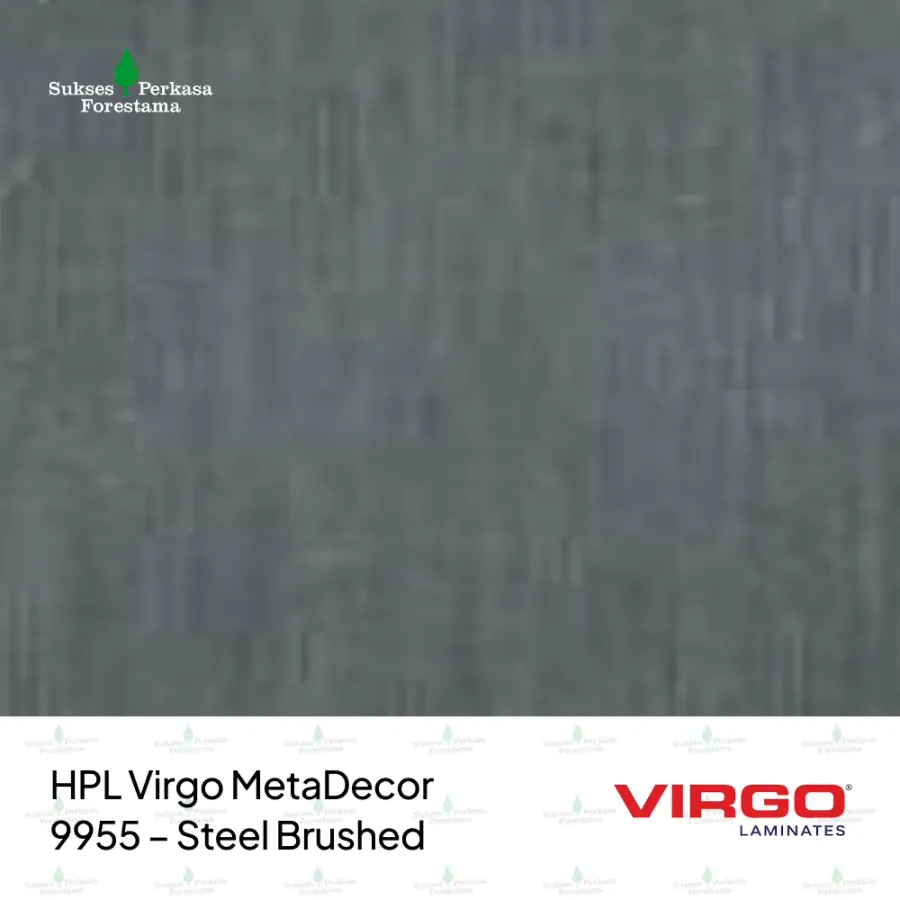 HPL Virgo MetaDecor 9955 – Steel Brushed