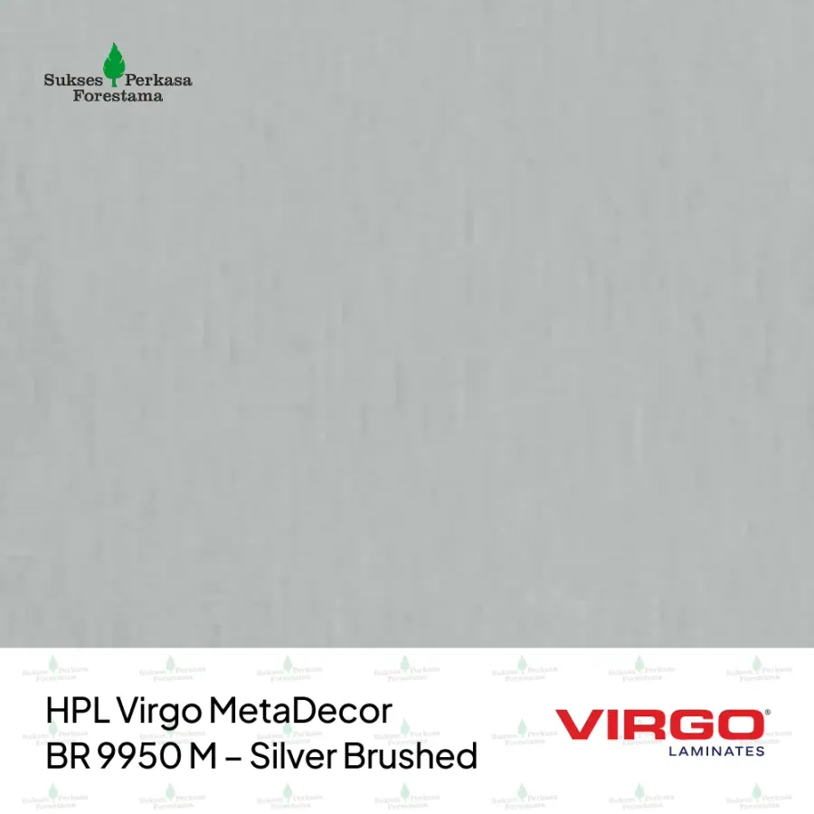 HPL Virgo MetaDecor BR 9950 M – Silver Brushed
