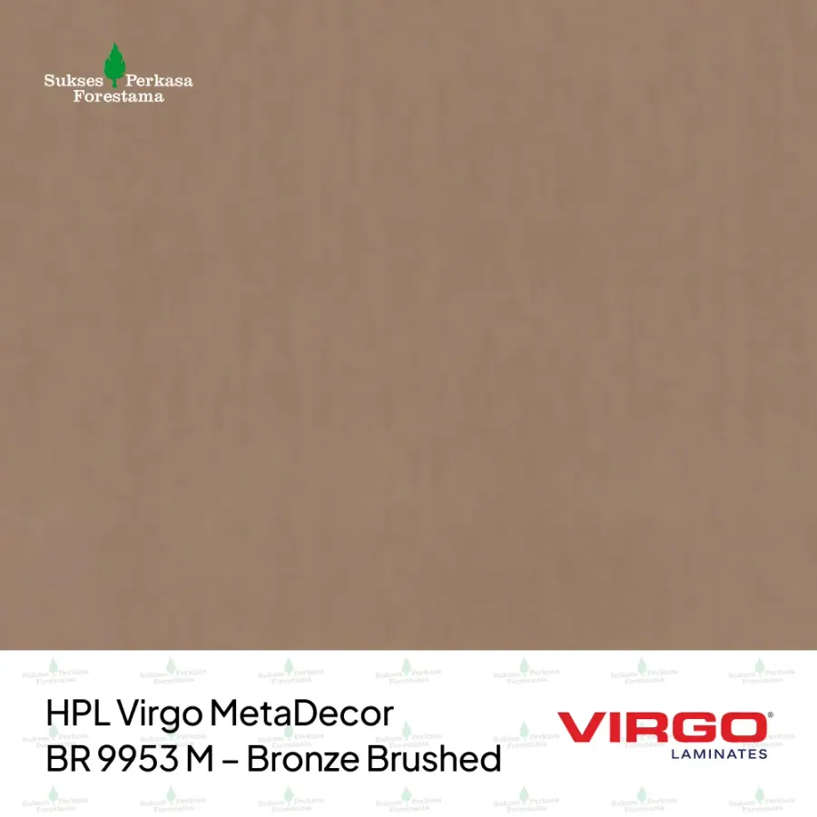 HPL Virgo MetaDecor BR 9953 M – Bronze Brushed