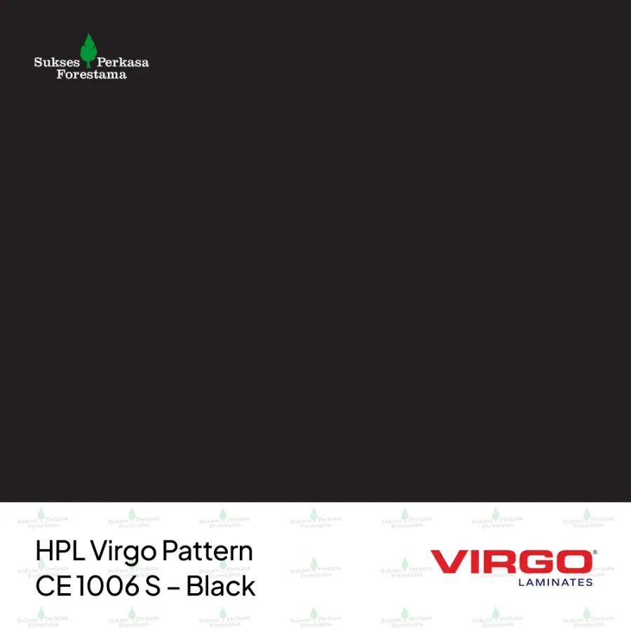HPL Virgo Pattern CE 1006 S – Black