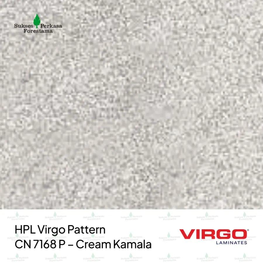 HPL Virgo Pattern CN 7168 P – Cream Kamala