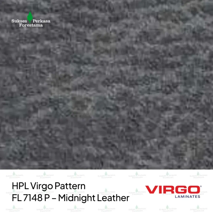 HPL Virgo Pattern FL 7148 P – Midnight Leather