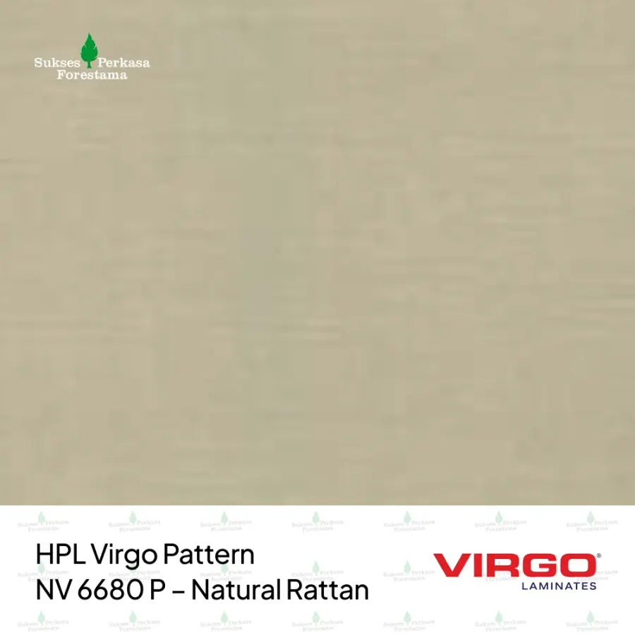 HPL Virgo Pattern NV 6680 P – Natural Rattan