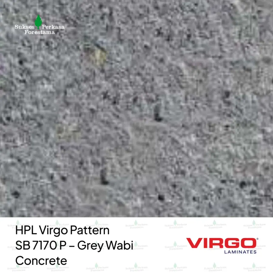 HPL Virgo Pattern SB 7170 P – Grey Wabi Concrete