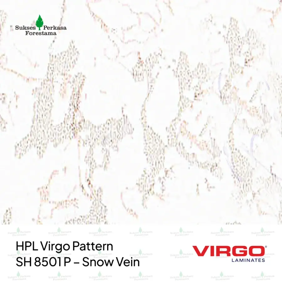HPL Virgo Pattern SH 8501 P – Snow Vein