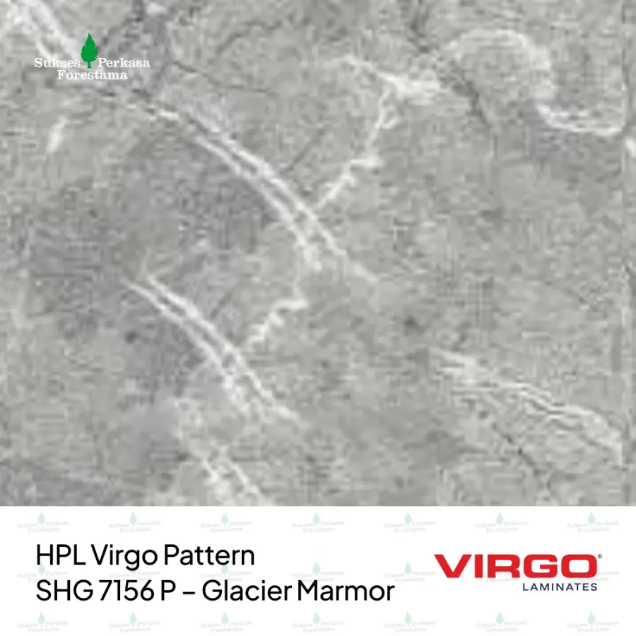HPL Virgo Pattern SHG 7156 P – Glacier Marmor