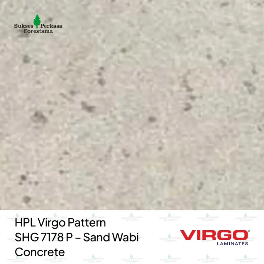 HPL Virgo Pattern SHG 7178 P – Sand Wabi Concrete