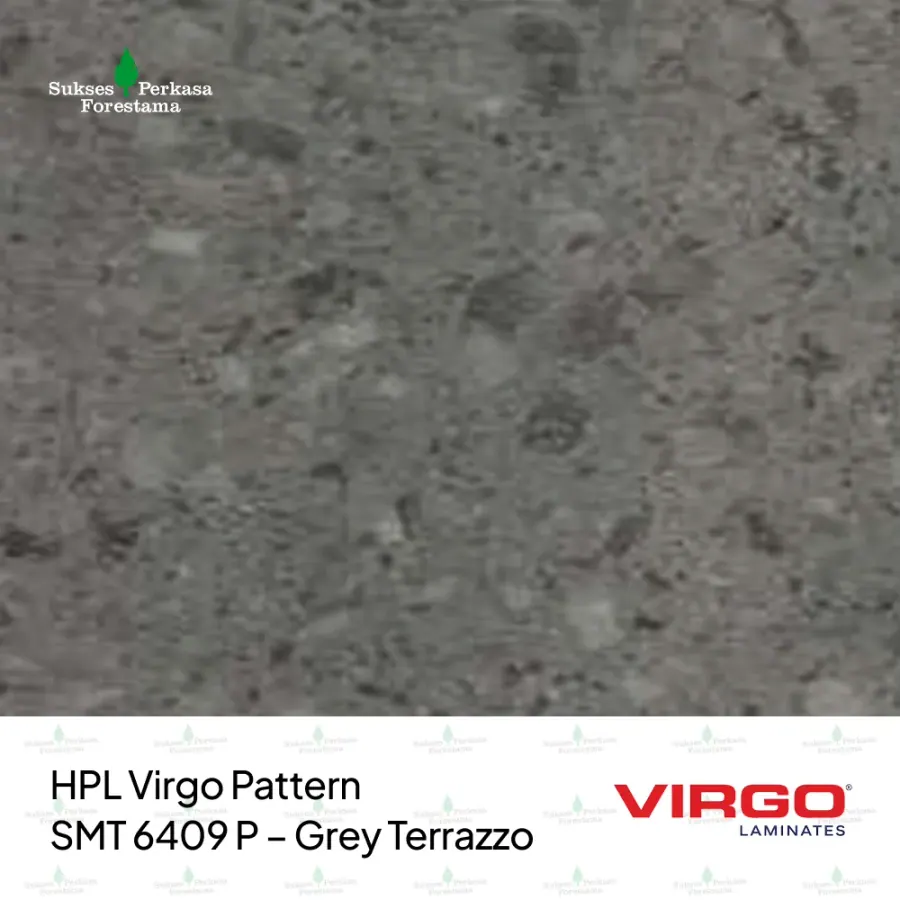 HPL Virgo Pattern SMT 6409 P – Grey Terrazzo