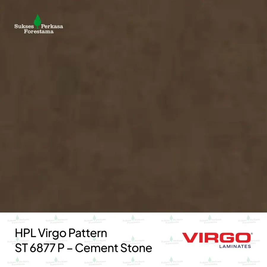 HPL Virgo Pattern ST 6877 P – Cement Stone