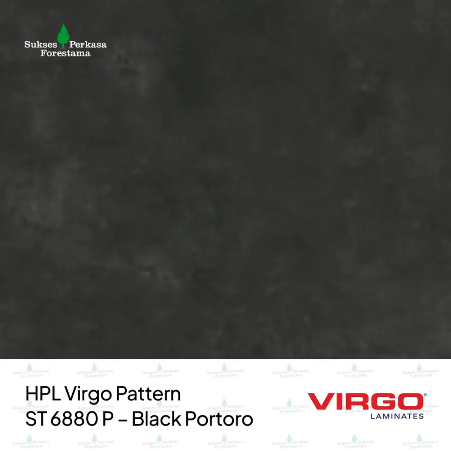 HPL Virgo Pattern ST 6880 P – Black Portoro