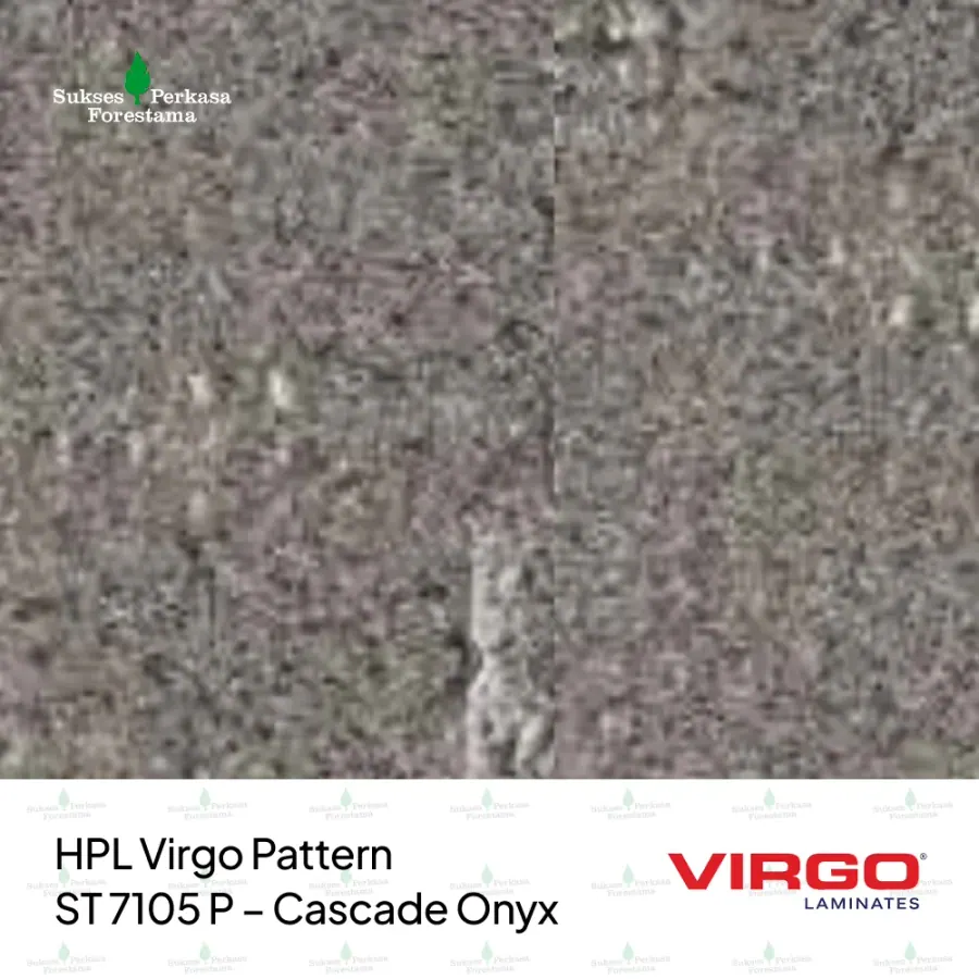HPL Virgo Pattern ST 7105 P – Cascade Onyx