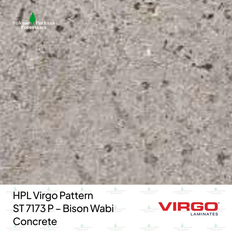 HPL Virgo Pattern ST 7173 P – Bison Wabi Concrete