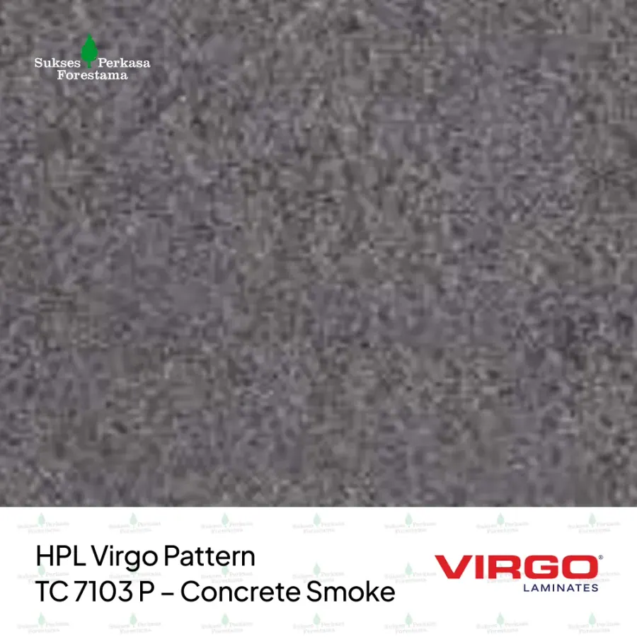 HPL Virgo Pattern TC 7103 P – Concrete Smoke
