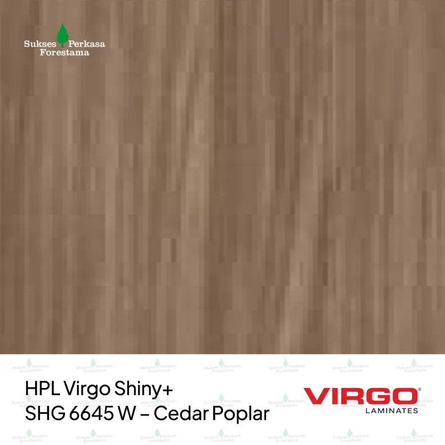 HPL Virgo Shiny+ SHG 6645 W – Cedar Poplar
