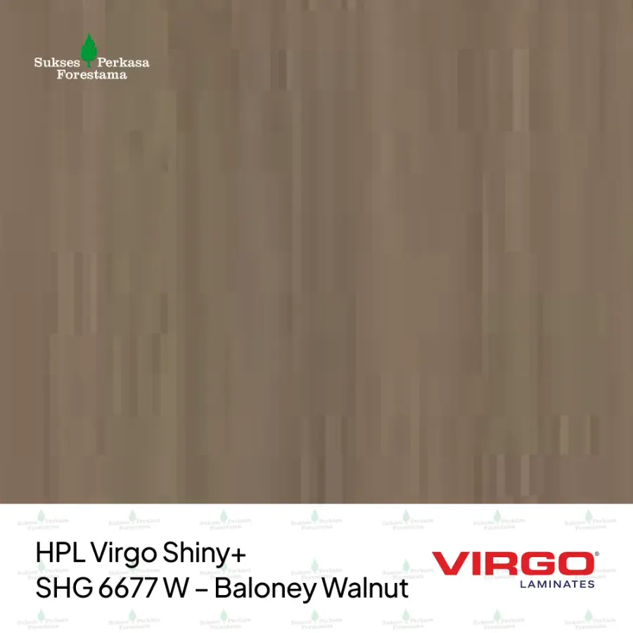 HPL Virgo Shiny+ SHG 6677 W – Baloney Walnut