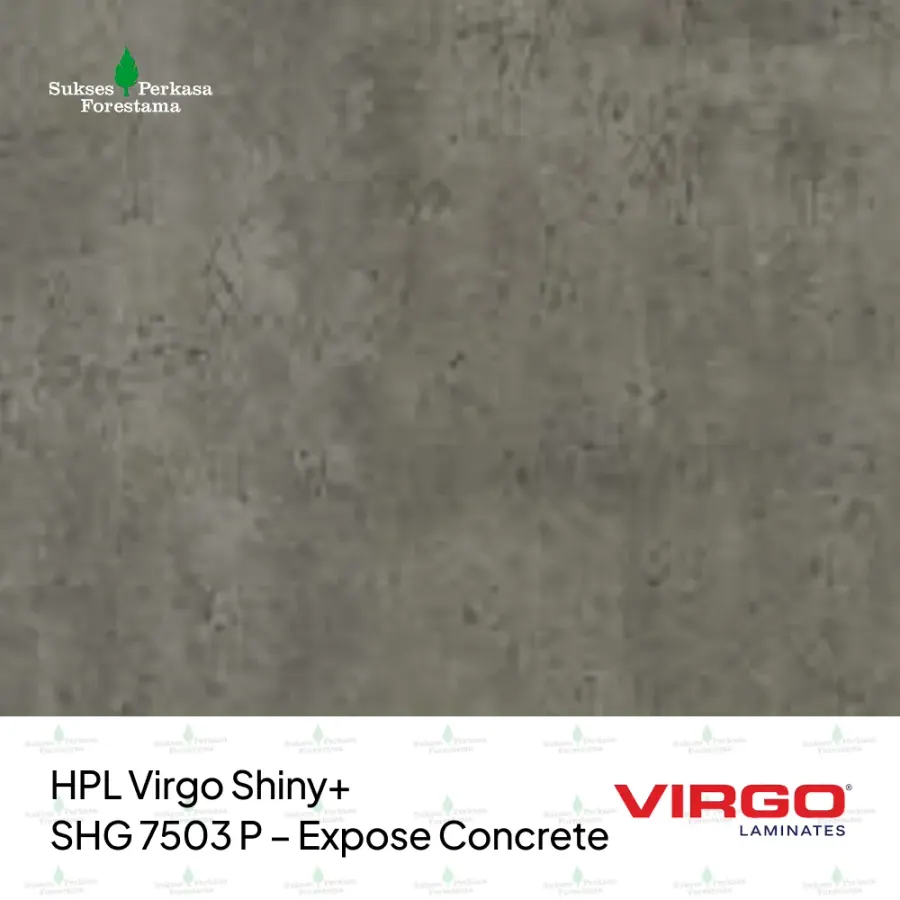 HPL Virgo Shiny+ SHG 7503 P – Expose Concrete
