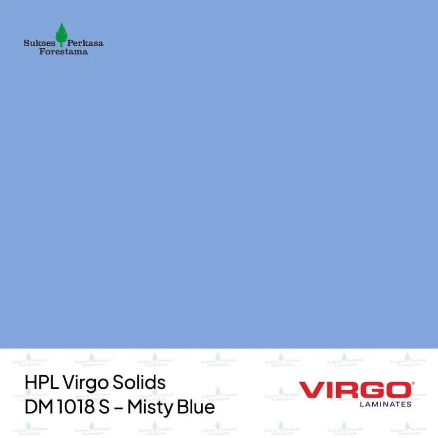 HPL Virgo Solids DM 1018 S – Misty Blue