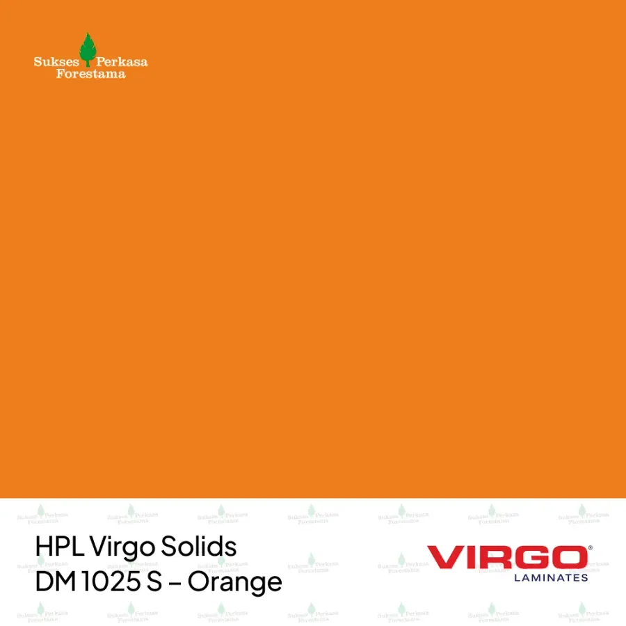 HPL Virgo Solids DM 1025 S – Orange