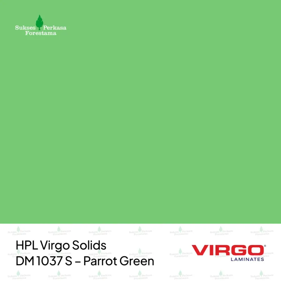 HPL Virgo Solids DM 1037 S – Parrot Green