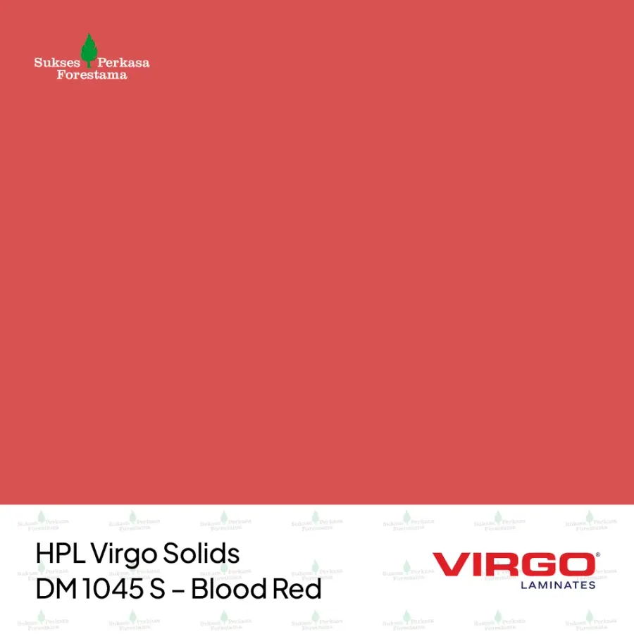 HPL Virgo Solids DM 1045 S – Blood Red