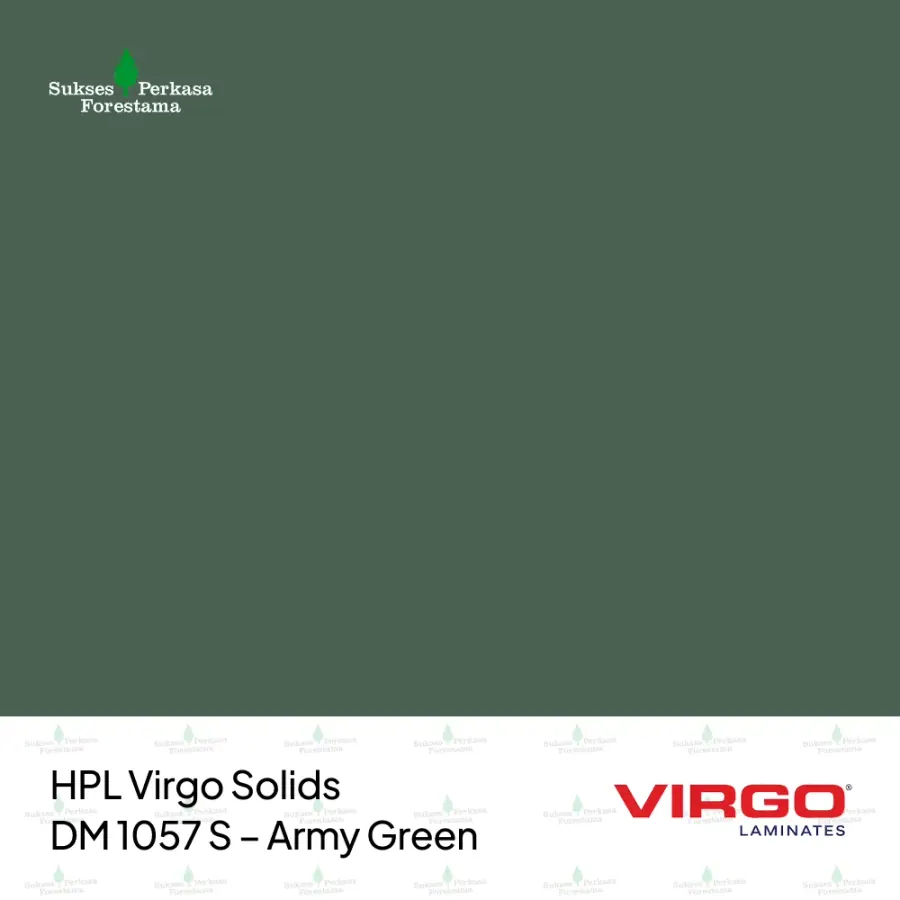HPL Virgo Solids DM 1057 S – Army Green