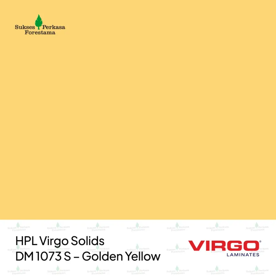 HPL Virgo Solids DM 1073 S – Golden Yellow