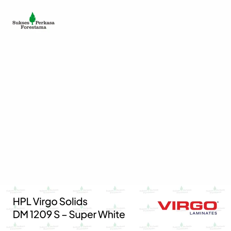 HPL Virgo Solids DM 1209 S – Super White