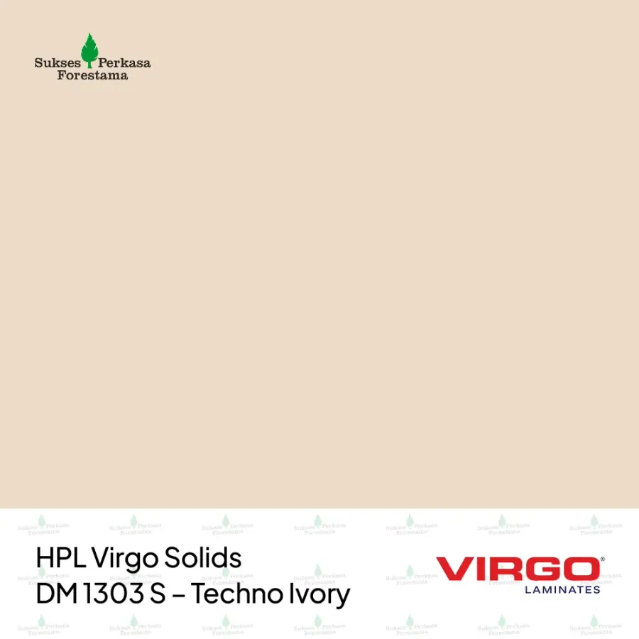 HPL Virgo Solids DM 1303 S – Techno Ivory