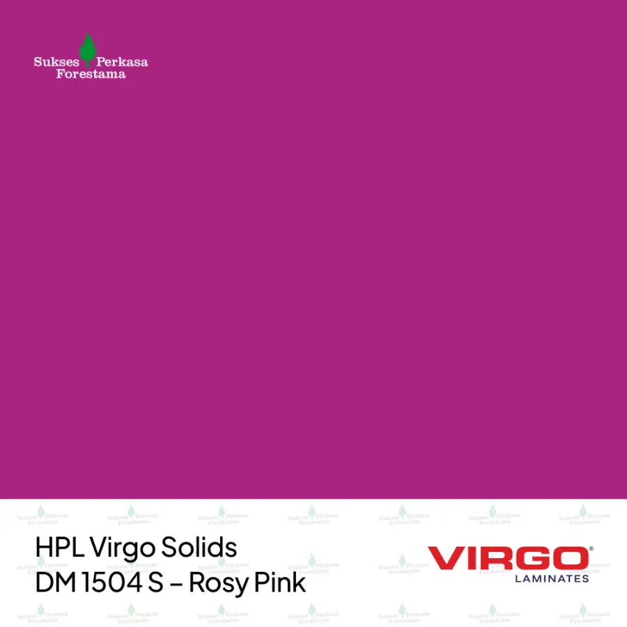 HPL Virgo Solids DM 1504 S – Rosy Pink