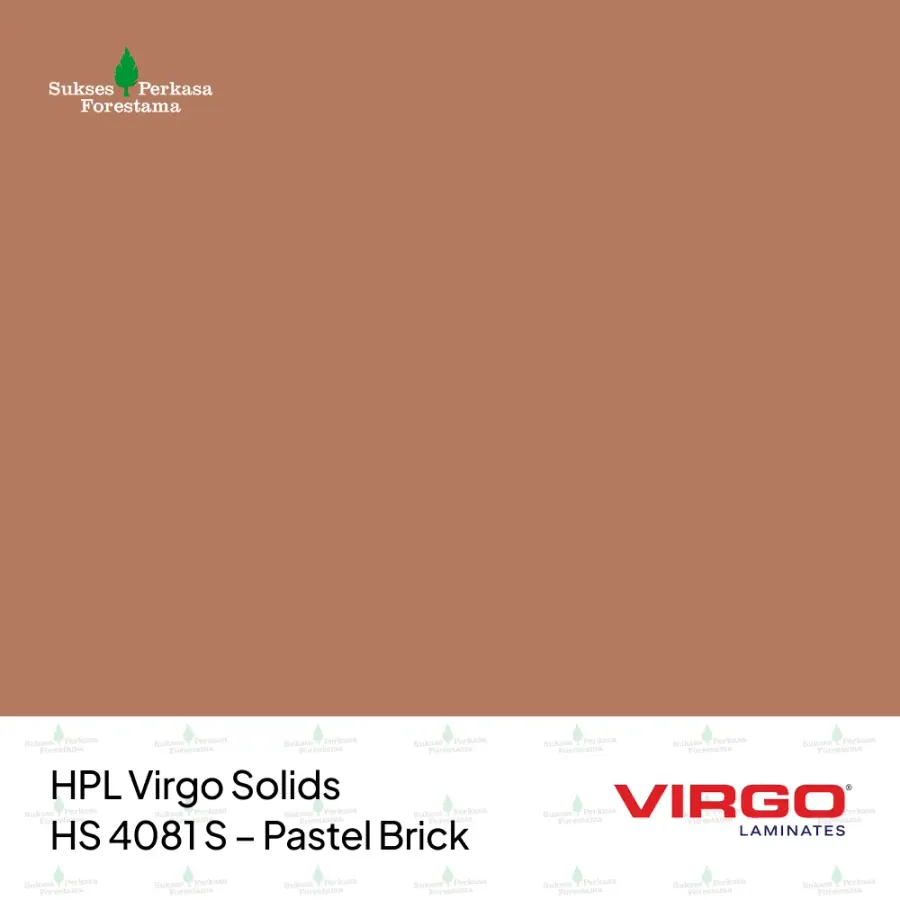 HPL Virgo Solids HS 4081 S – Pastel Brick