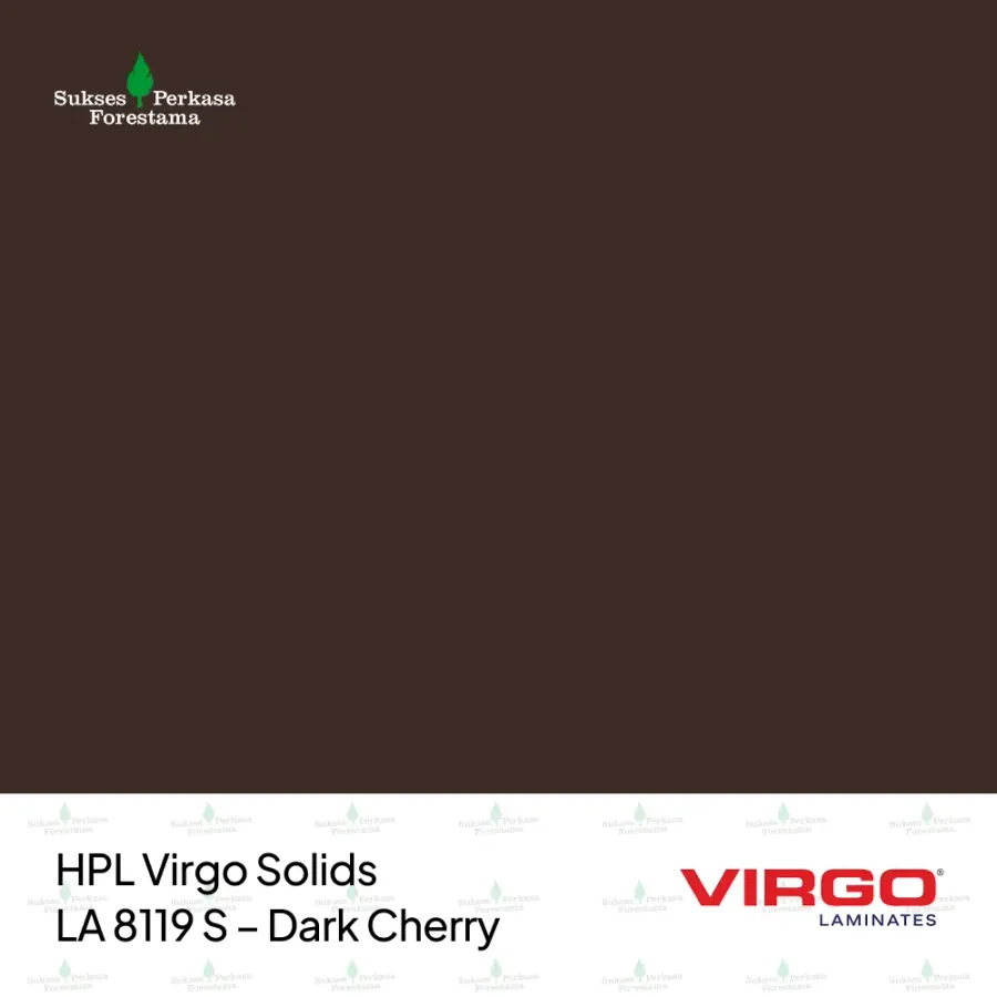 HPL Virgo Solids LA 8119 S – Dark Cherry
