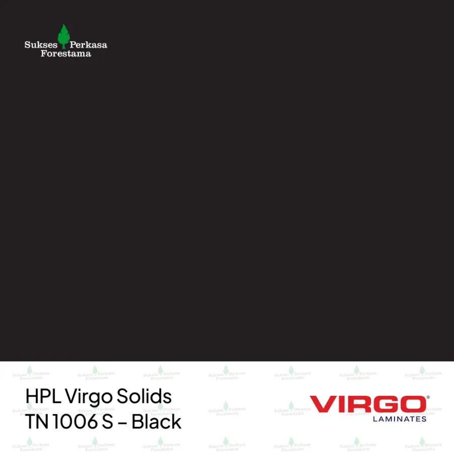 HPL Virgo Solids TN 1006 S – Black