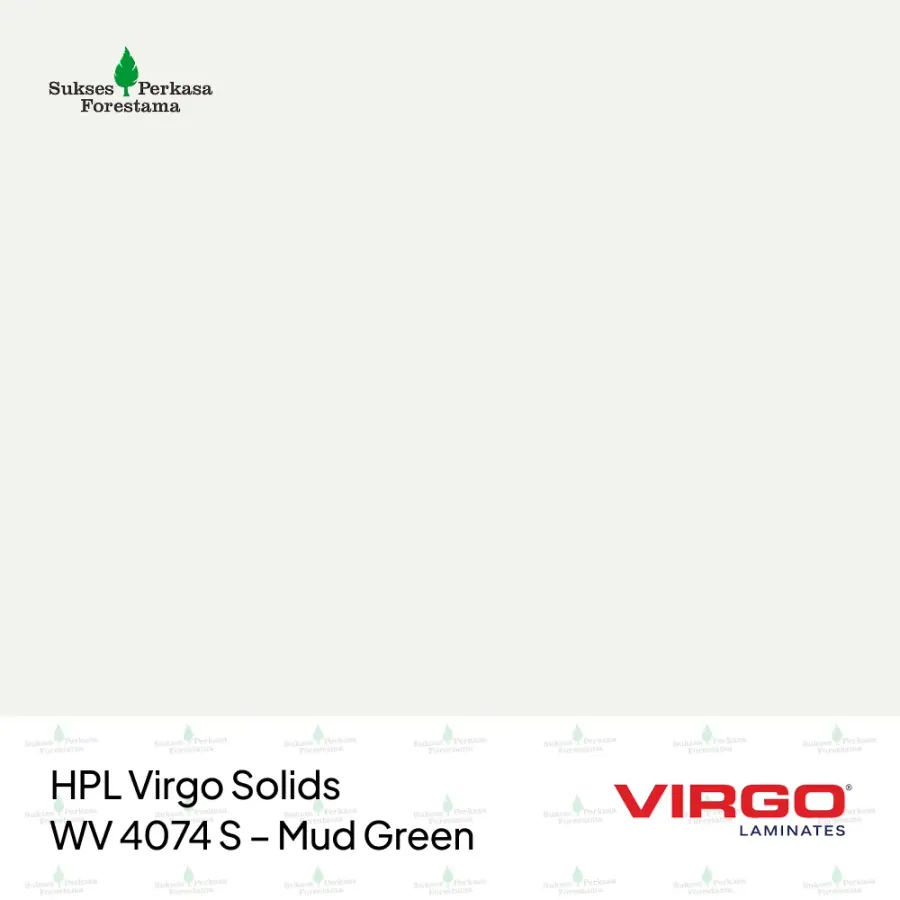 HPL Virgo Solids WV 4074 S – Mud Green
