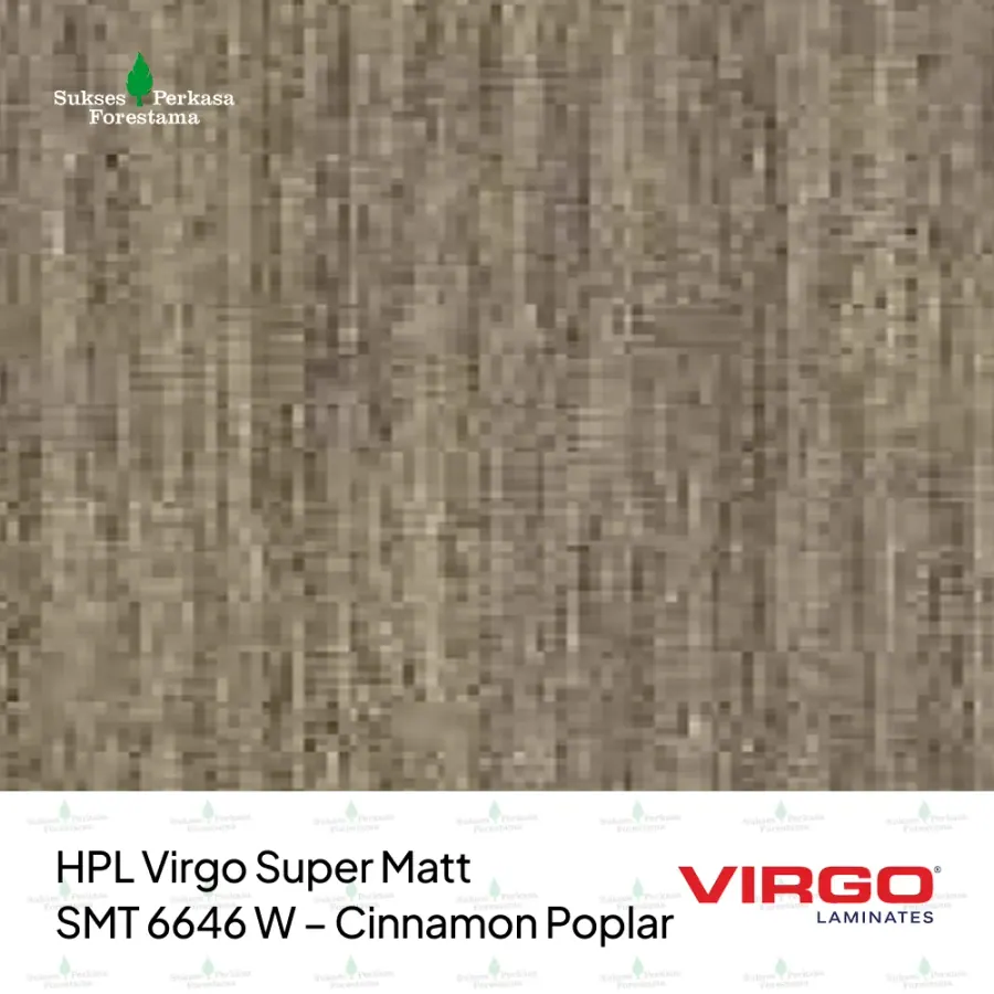 HPL Virgo Super Matt SMT 6646 W – Cinnamon Poplar