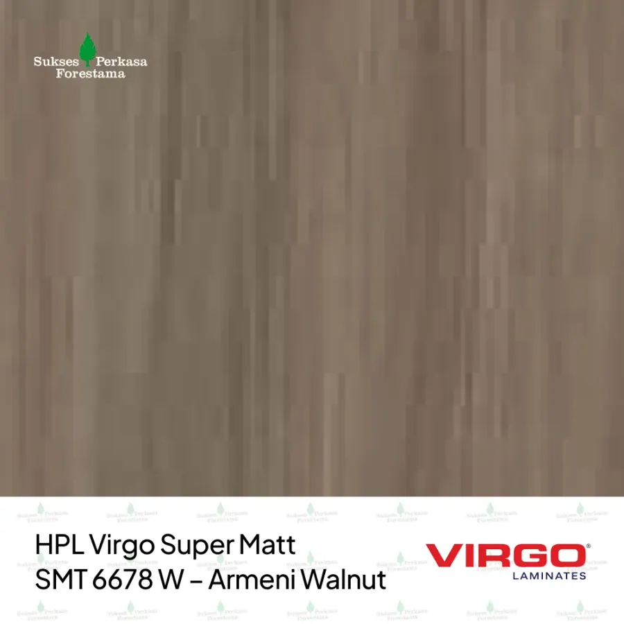 HPL Virgo Super Matt SMT 6678 W – Armeni Walnut