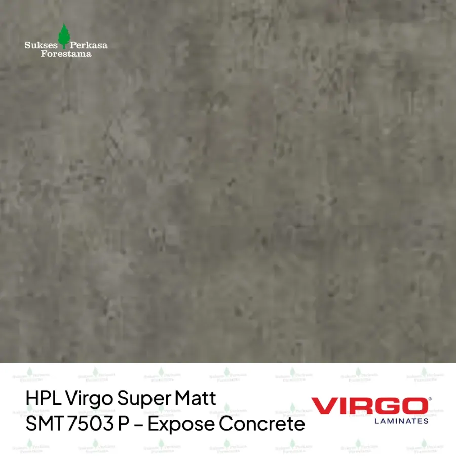 HPL Virgo Super Matt SMT 7503 P – Expose Concrete