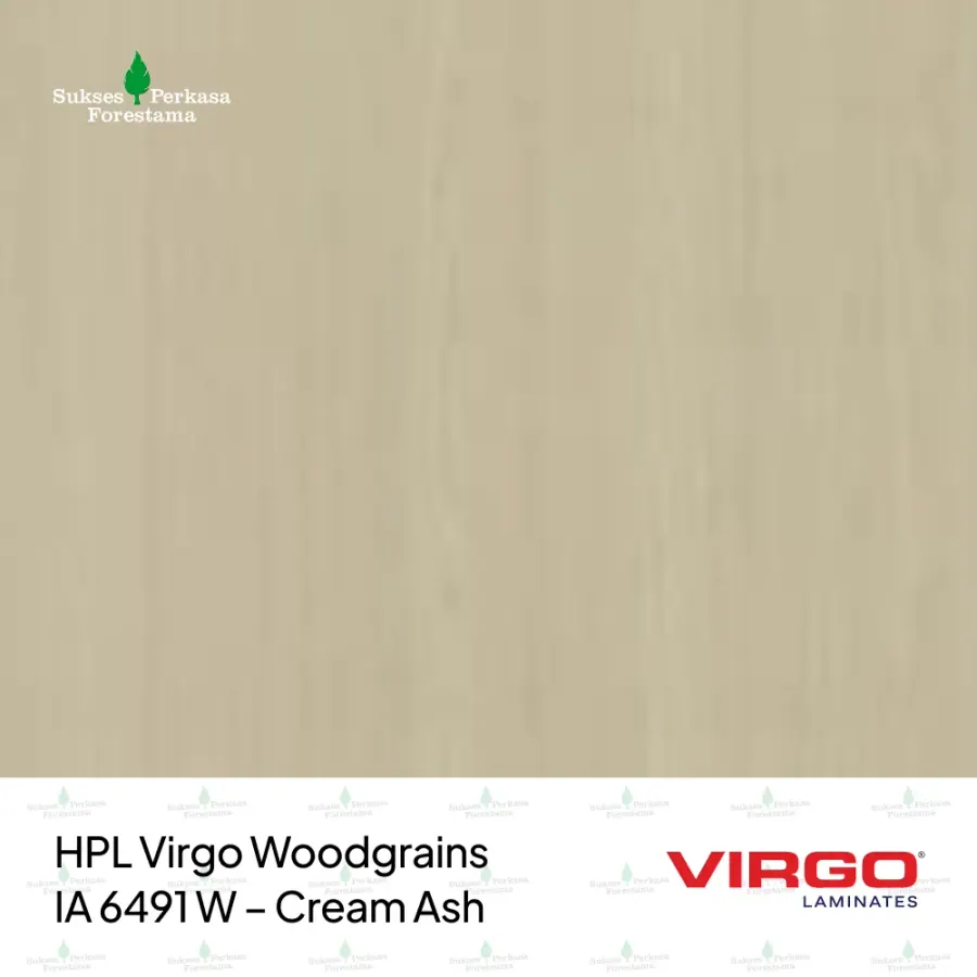 HPL Virgo Woodgrains IA 6491 W – Cream Ash
