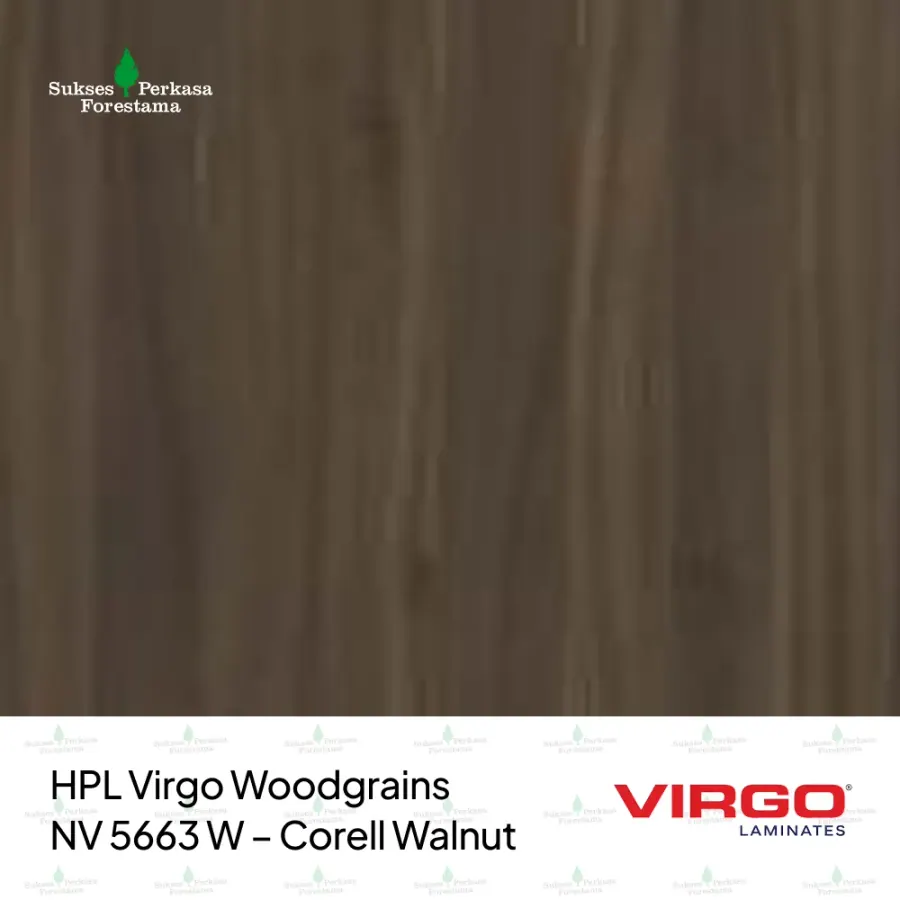 HPL Virgo Woodgrains NV 5663 W – Corell Walnut