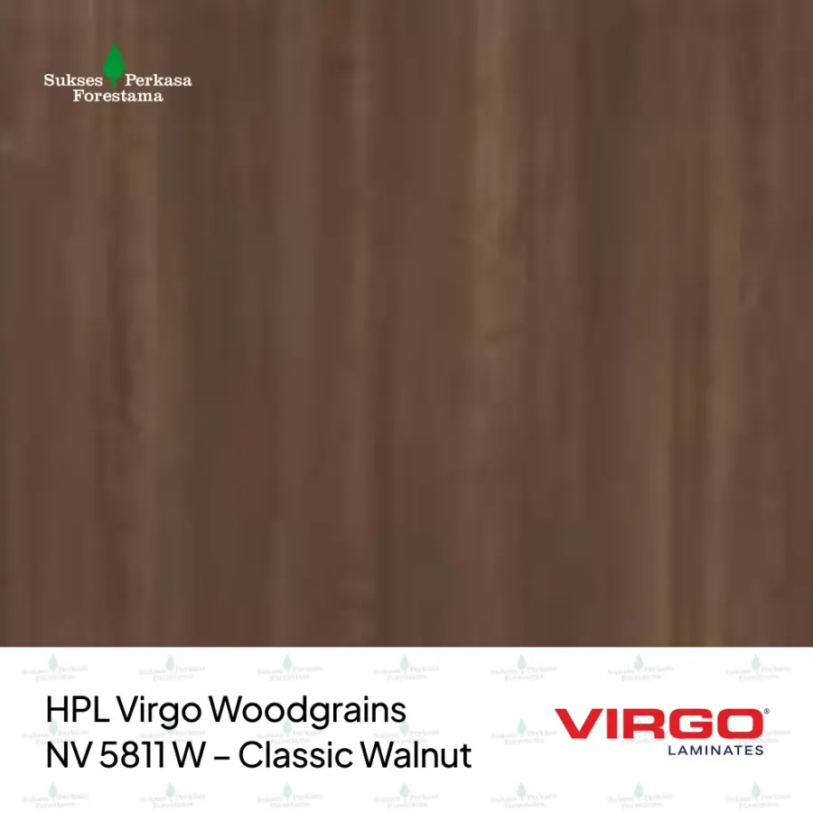 HPL Virgo Woodgrains NV 5811 W – Classic Walnut