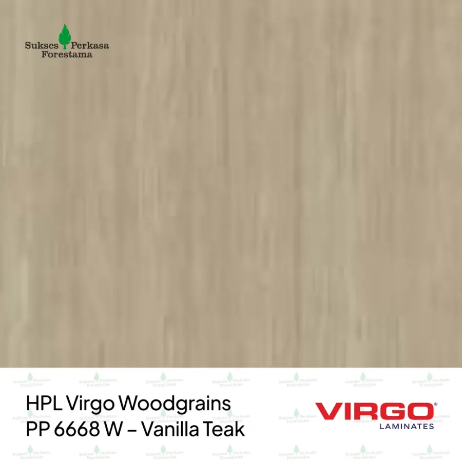HPL Virgo Woodgrains PP 6668 W – Vanilla Teak