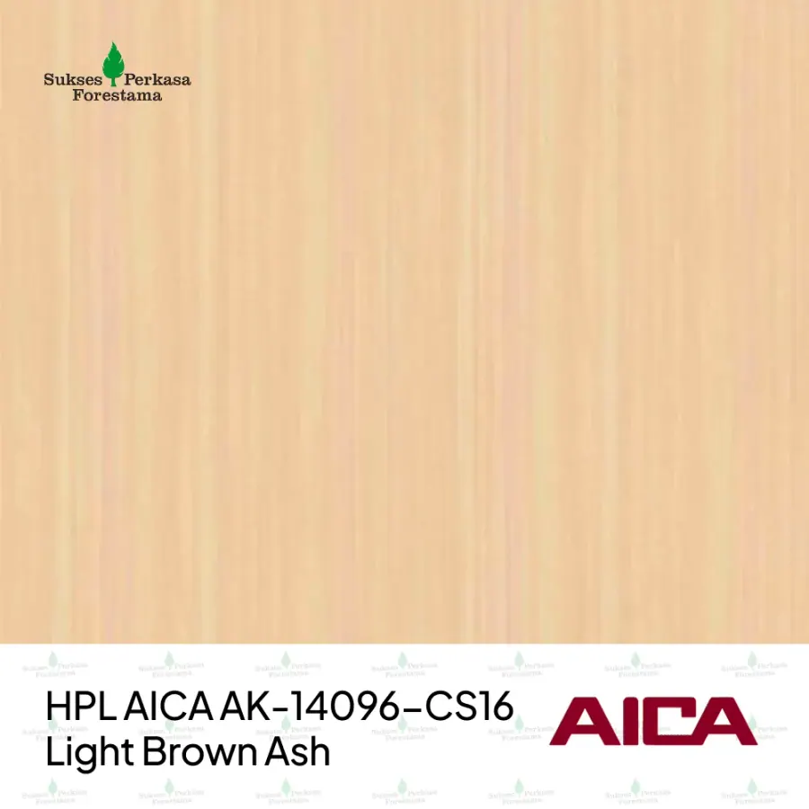 HPL AICA AK-14096-CS16 – Light Brown Ash