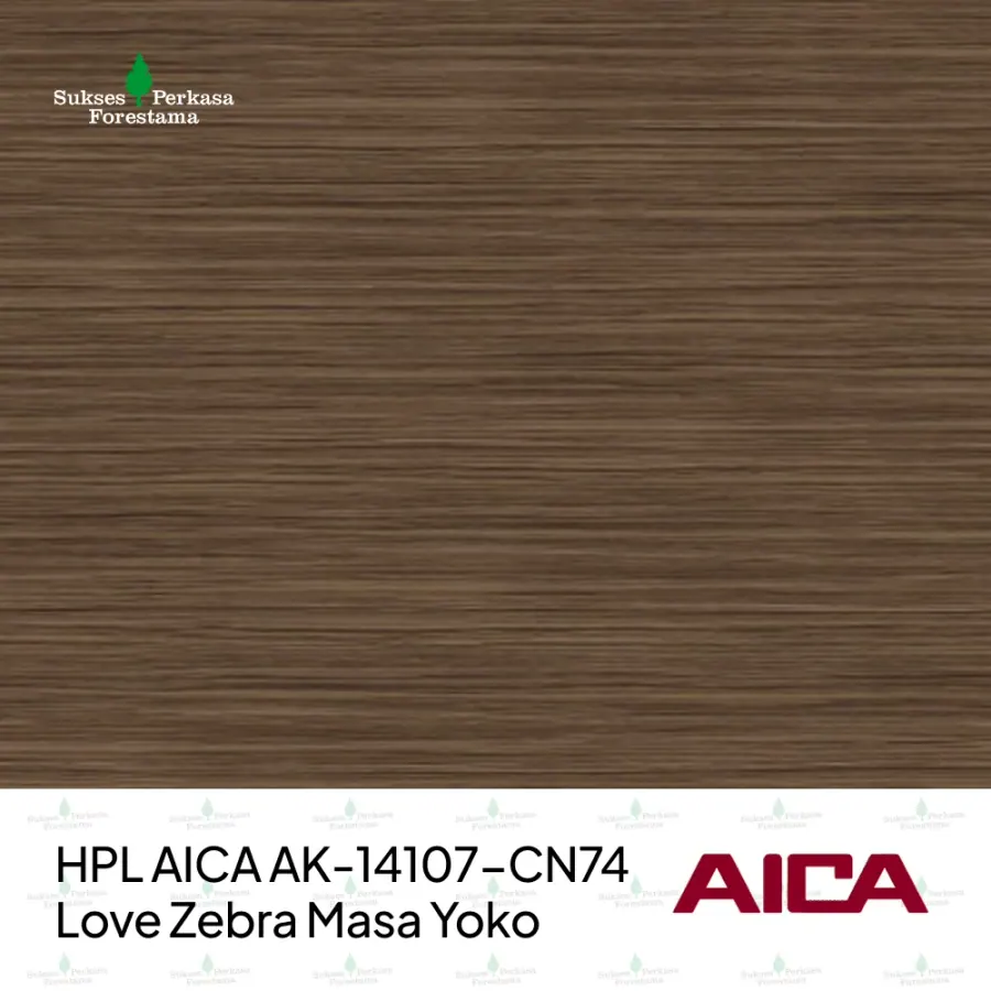 HPL AICA AK-14107-CN74 – Love Zebra Masa Yoko