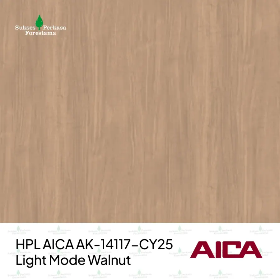 HPL AICA AK-14117-CY25 – Light Mode Walnut
