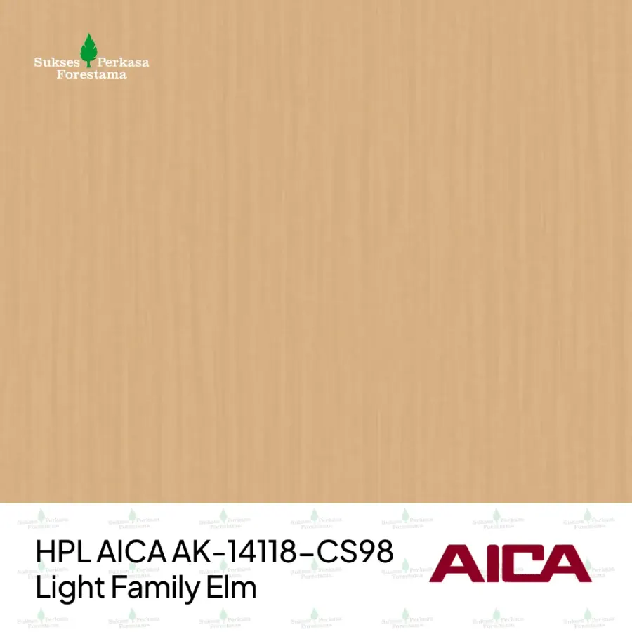 HPL AICA AK-14118-CS98 – Light Family Elm